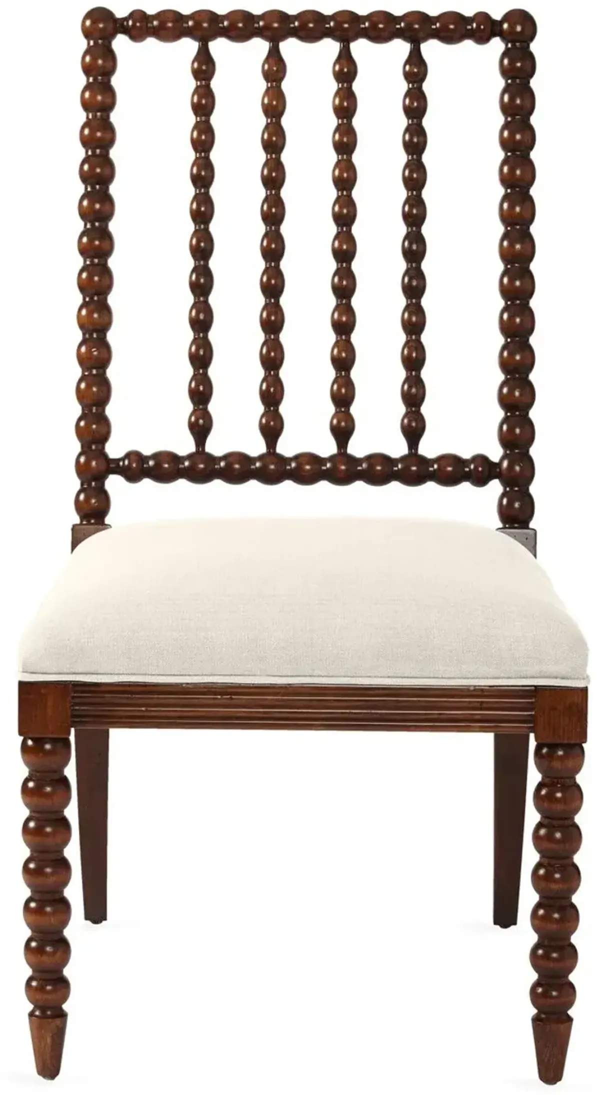 Barton Spindle Side Chair, Dune Linen