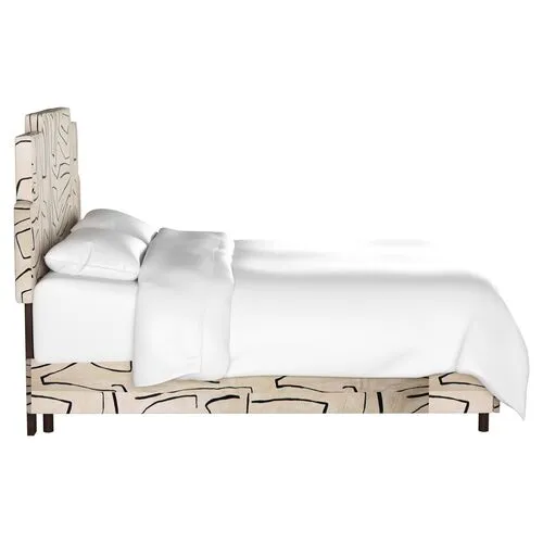 Paxton Bed - Sand/Black - Beige