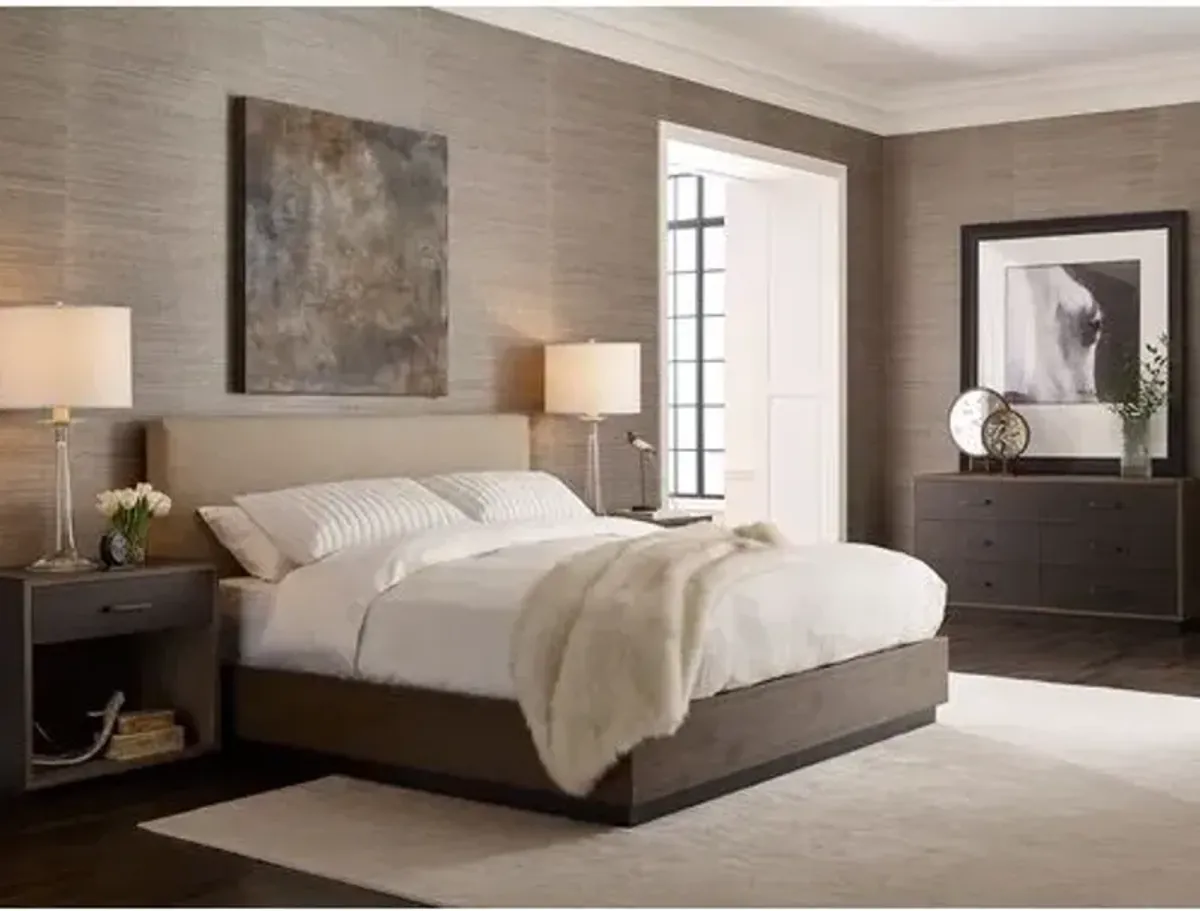 Baldwin Bed - Beach Linen - Brownstone Furniture - Beige