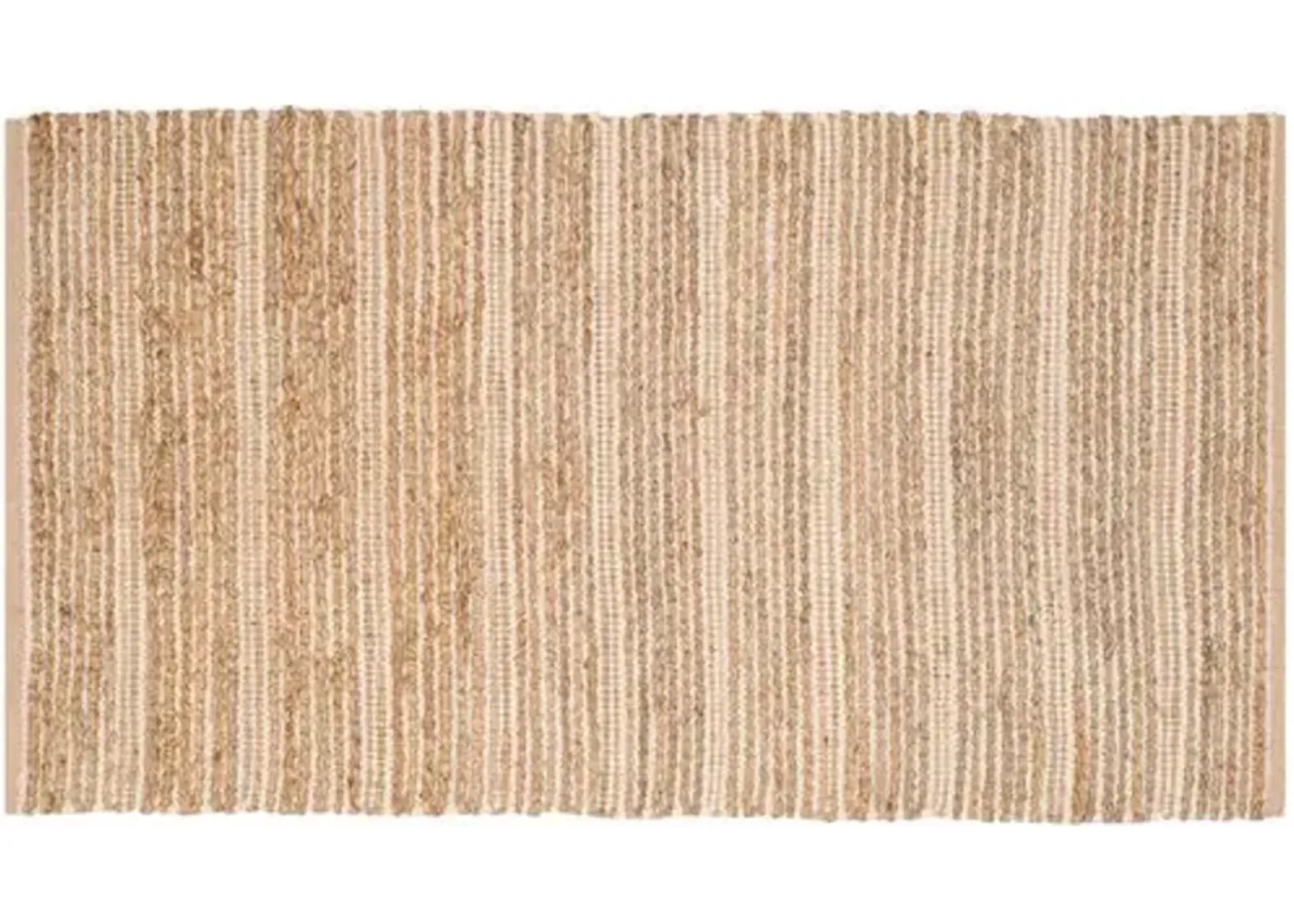 Artesian Jute Rug - Natural/Ivory - Beige - Beige