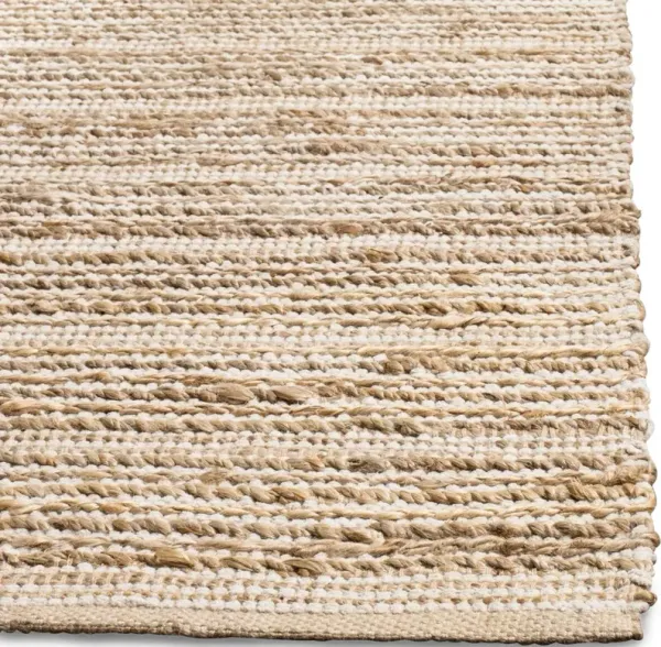 Artesian Jute Rug, Natural/Ivory