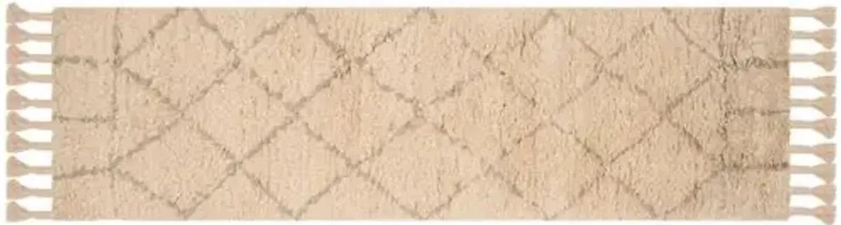 Hoyne Rug - Ivory/Light Gray - Beige - Beige