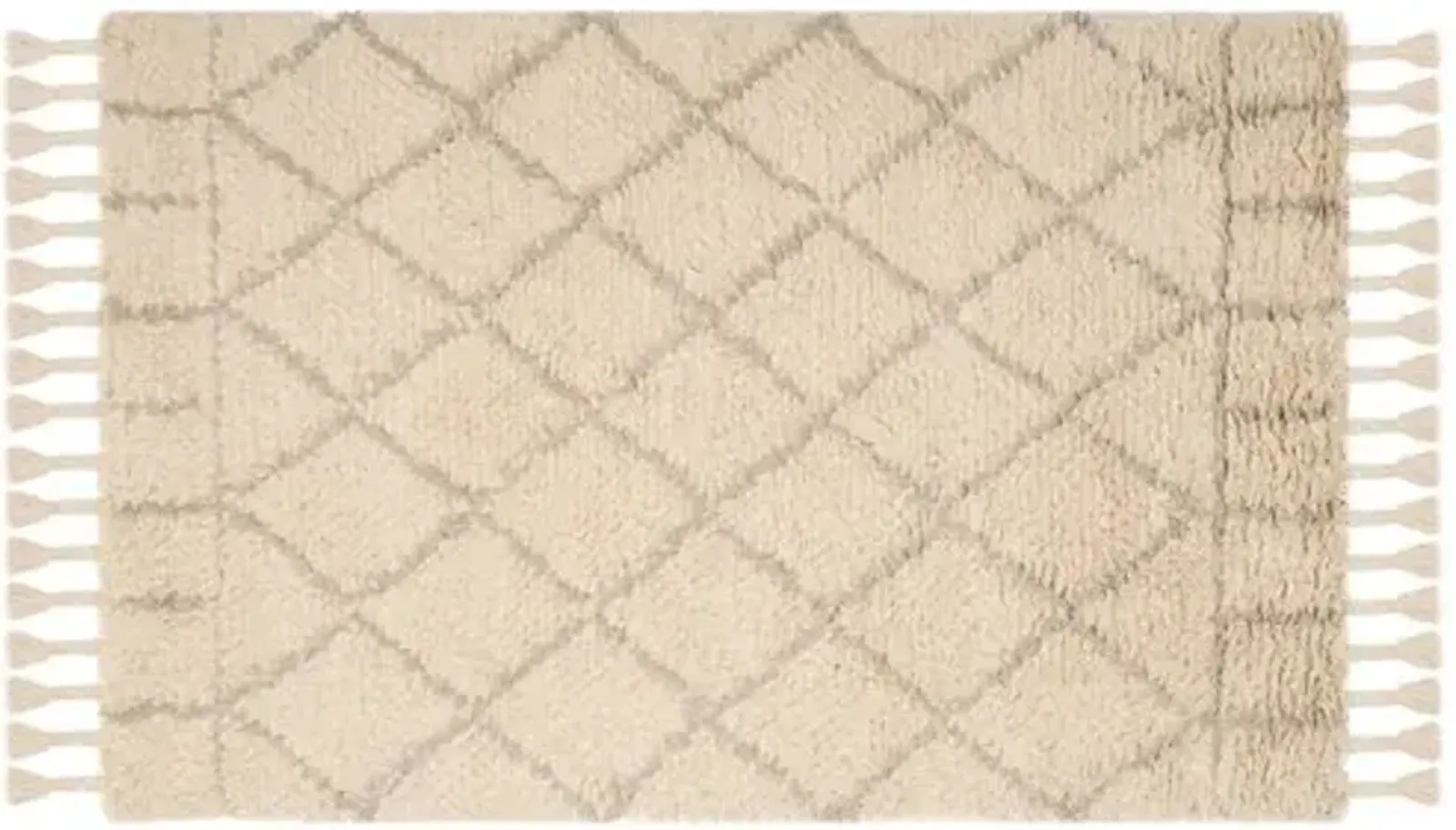 Hoyne Rug - Ivory/Light Gray - Beige - Beige