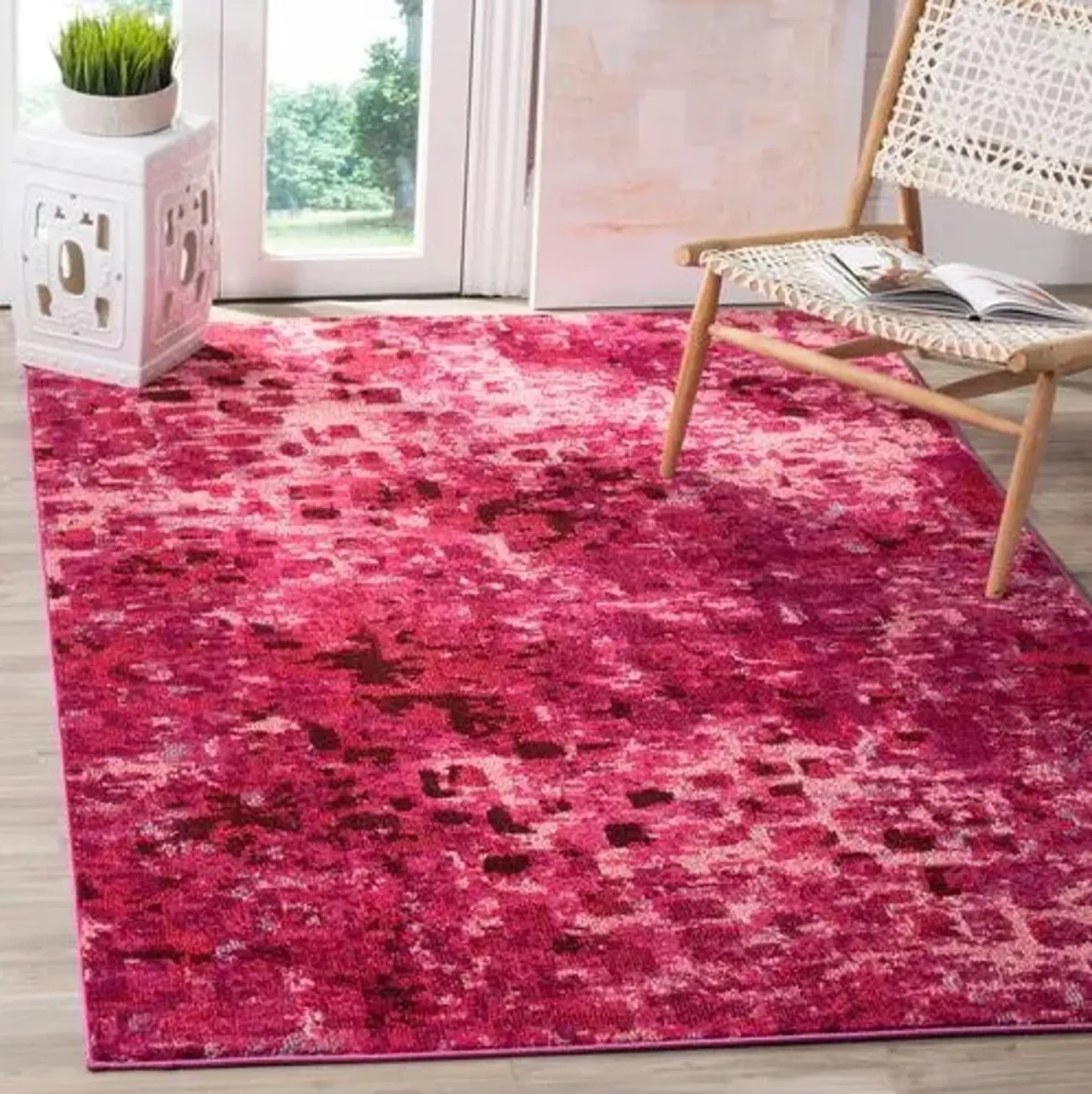 Stoecker Rug Fuchsia Pink Pink One Kings Lane | Furniture.com