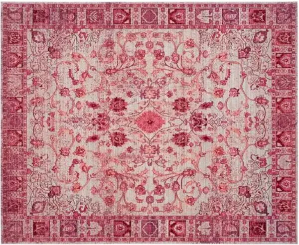 Wenzel Rug - Fuchsia - Pink - Pink