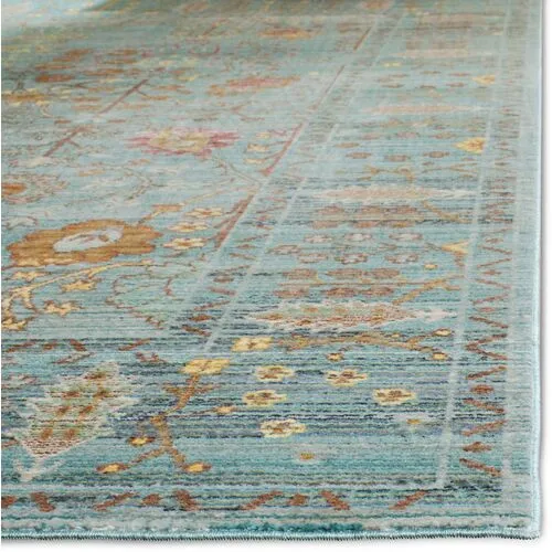 Boullee Rug - Steel Blue - Blue