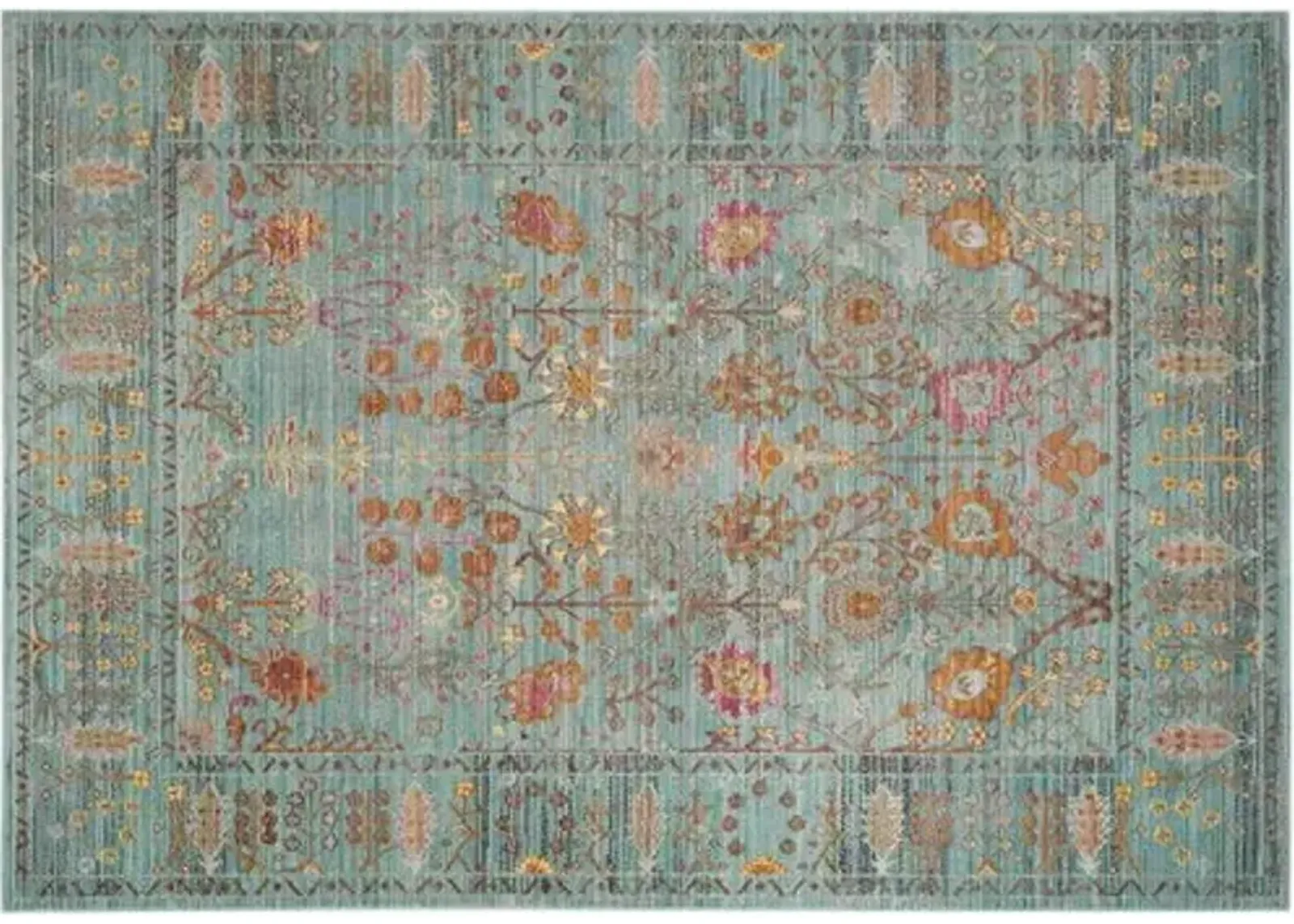 Boullee Rug - Steel Blue - Blue