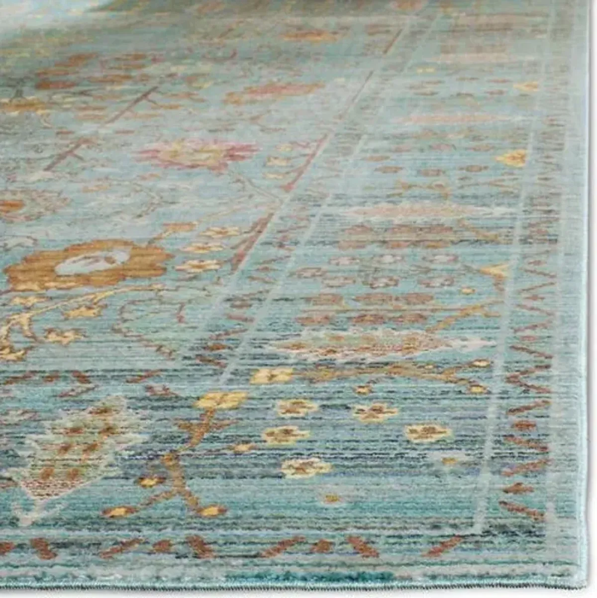 Boullee Rug - Steel Blue - Blue