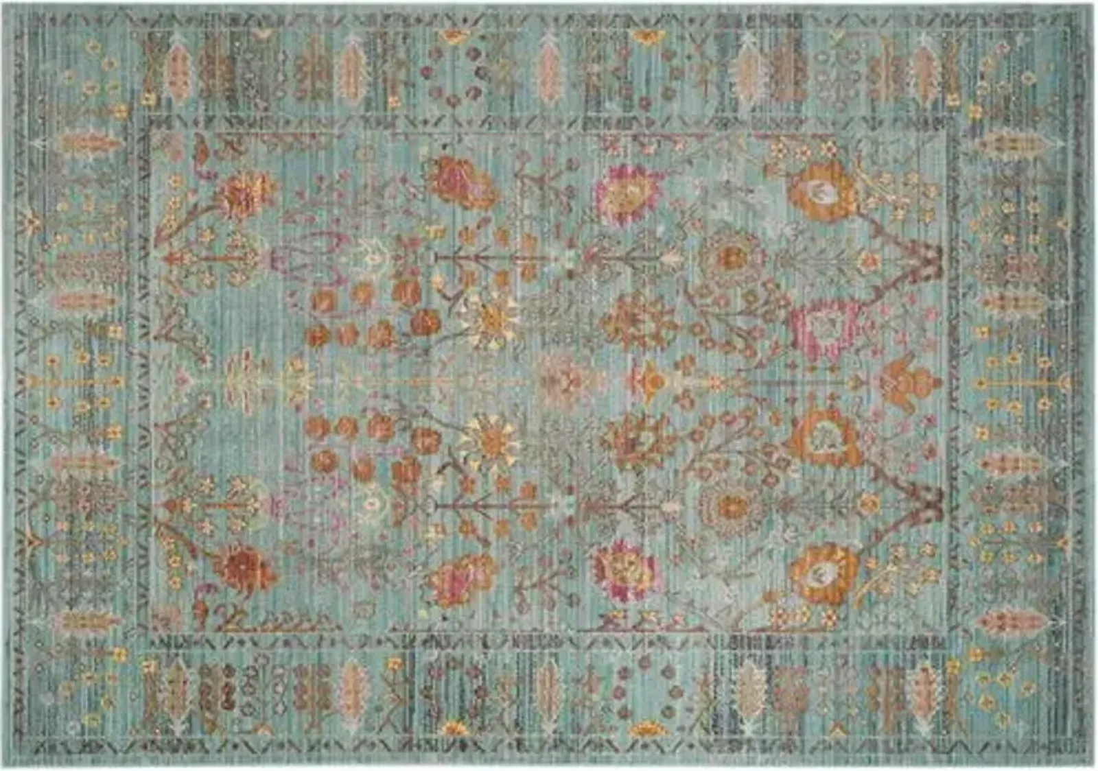 Boullee Rug - Steel Blue - Blue