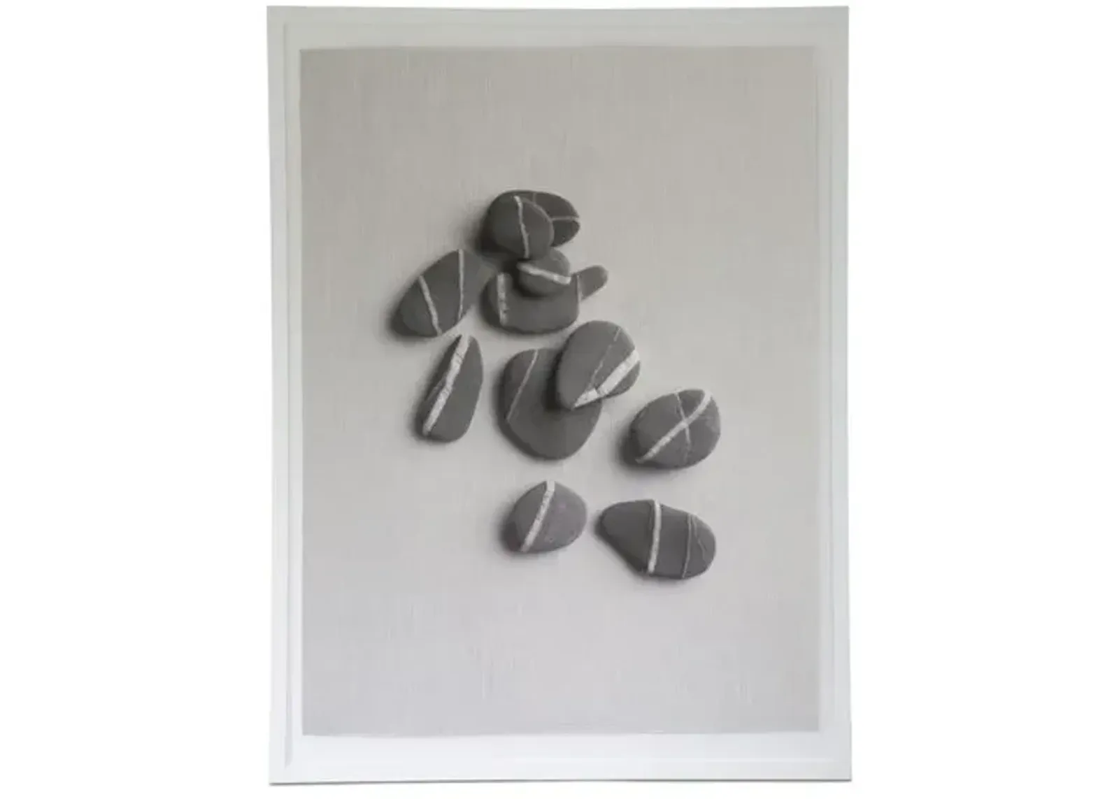 Dawn Wolfe - River Rocks - Dawn Wolfe Design - Gray