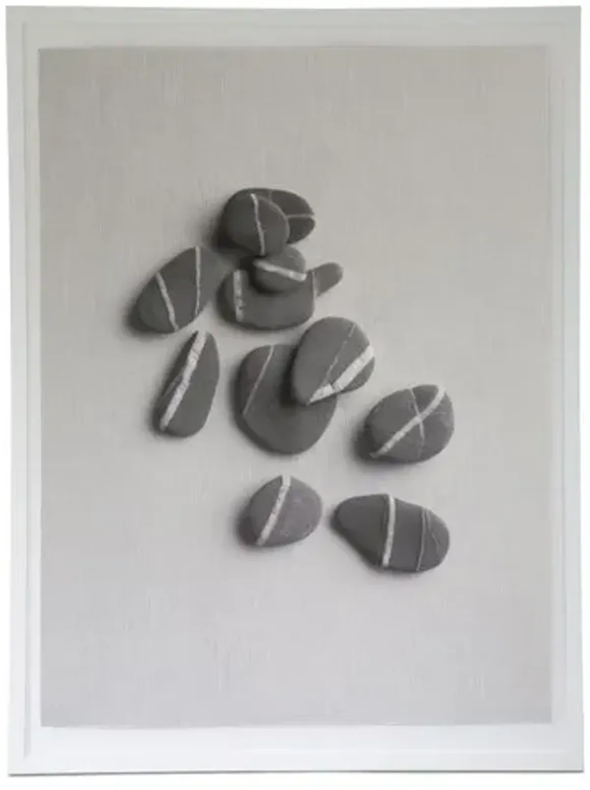 Dawn Wolfe - River Rocks - Dawn Wolfe Design - Gray