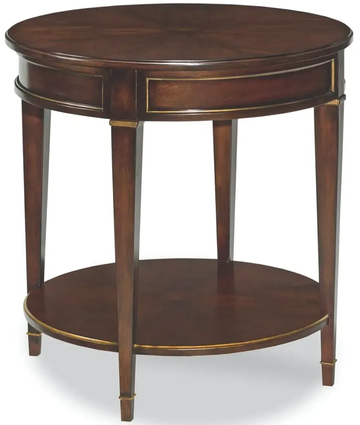 La Salle Side Table, Mahogany