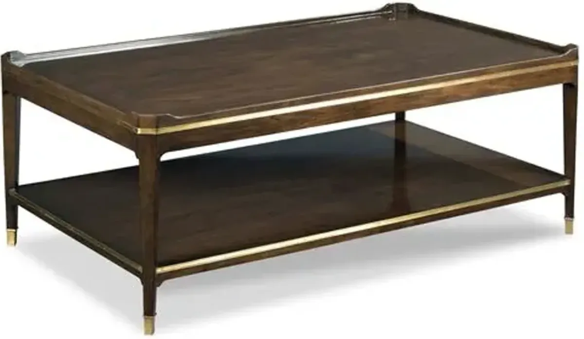 Emery Coffee Table - Brown