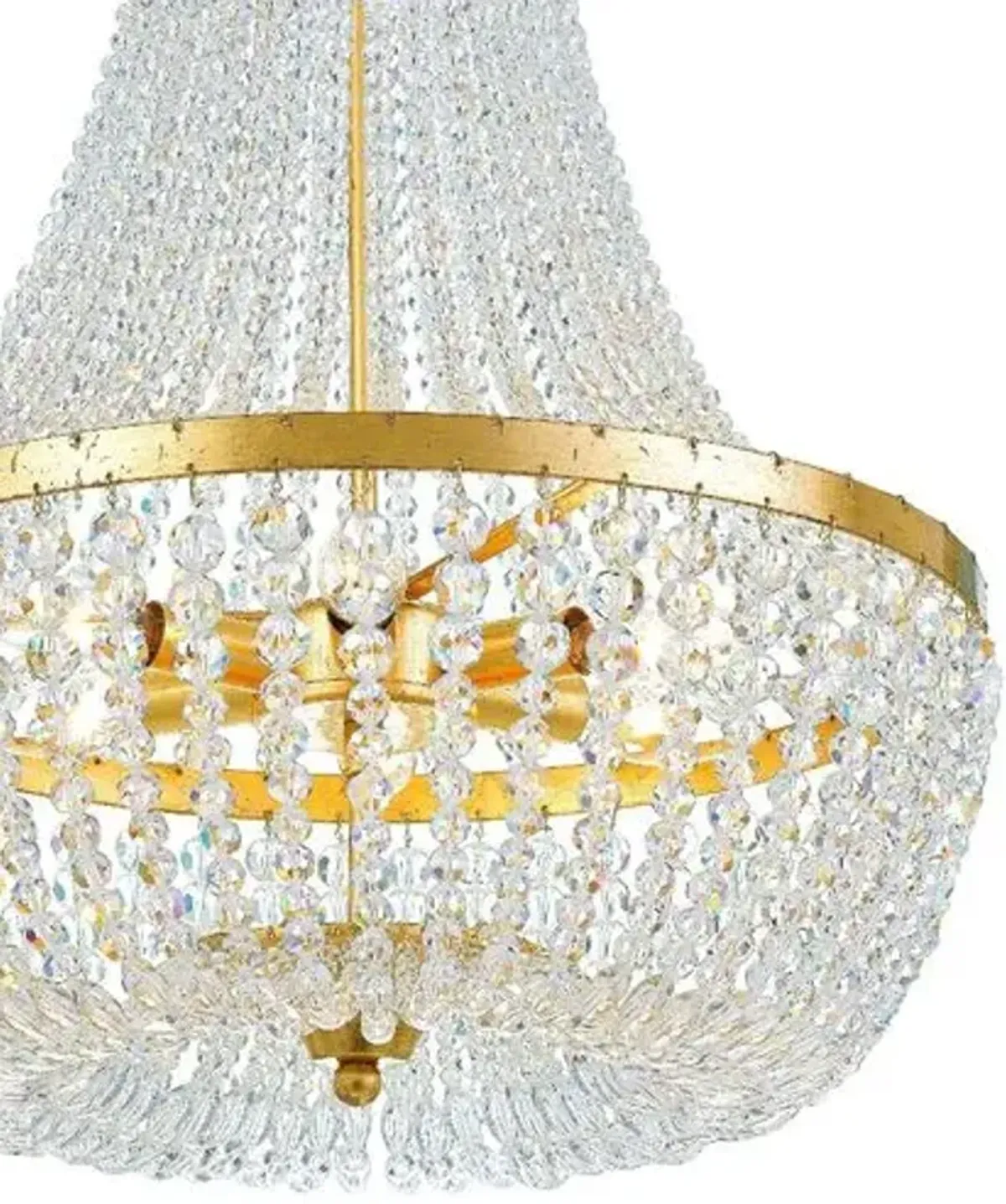 Rylee Crystal Chandelier - Gold/Clear - Crystorama