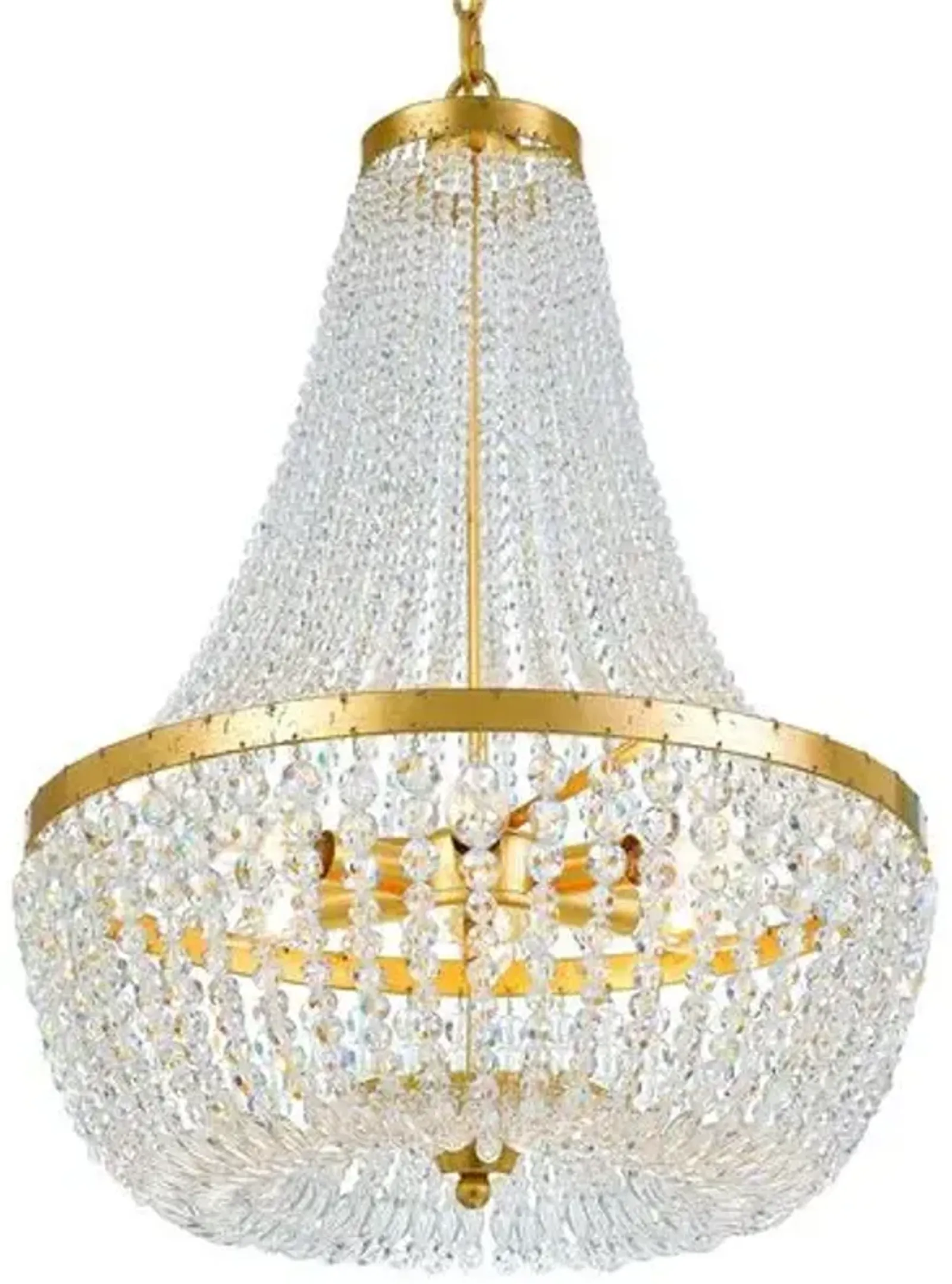 Rylee Crystal Chandelier - Gold/Clear - Crystorama