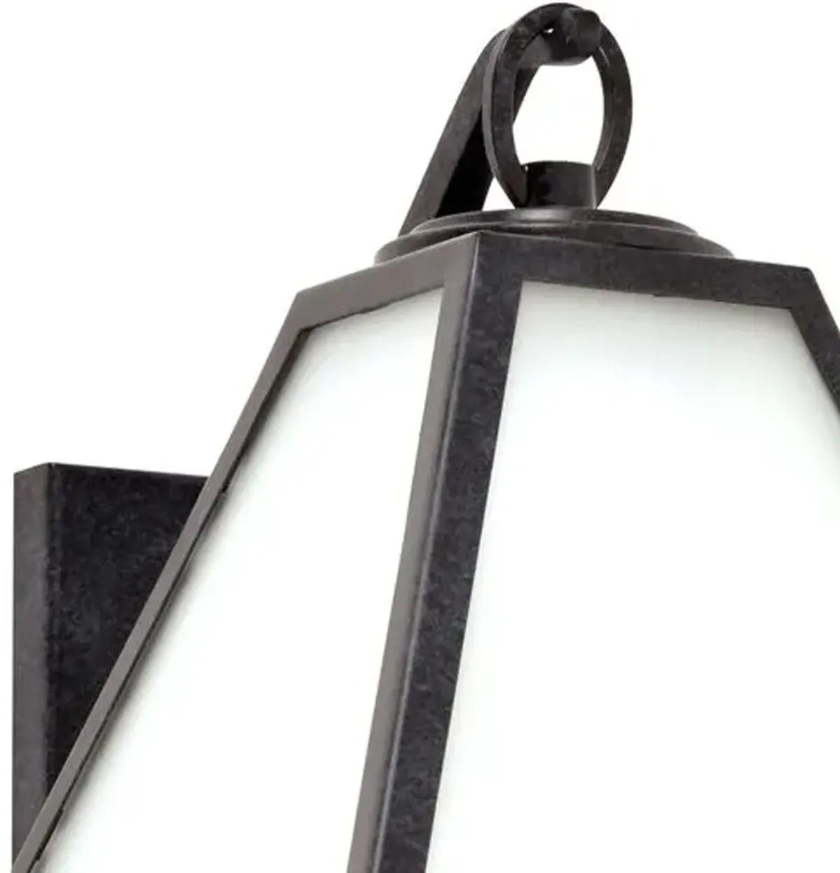 Glacier Outdoor Sconce - Charcoal - Crystorama - Gray