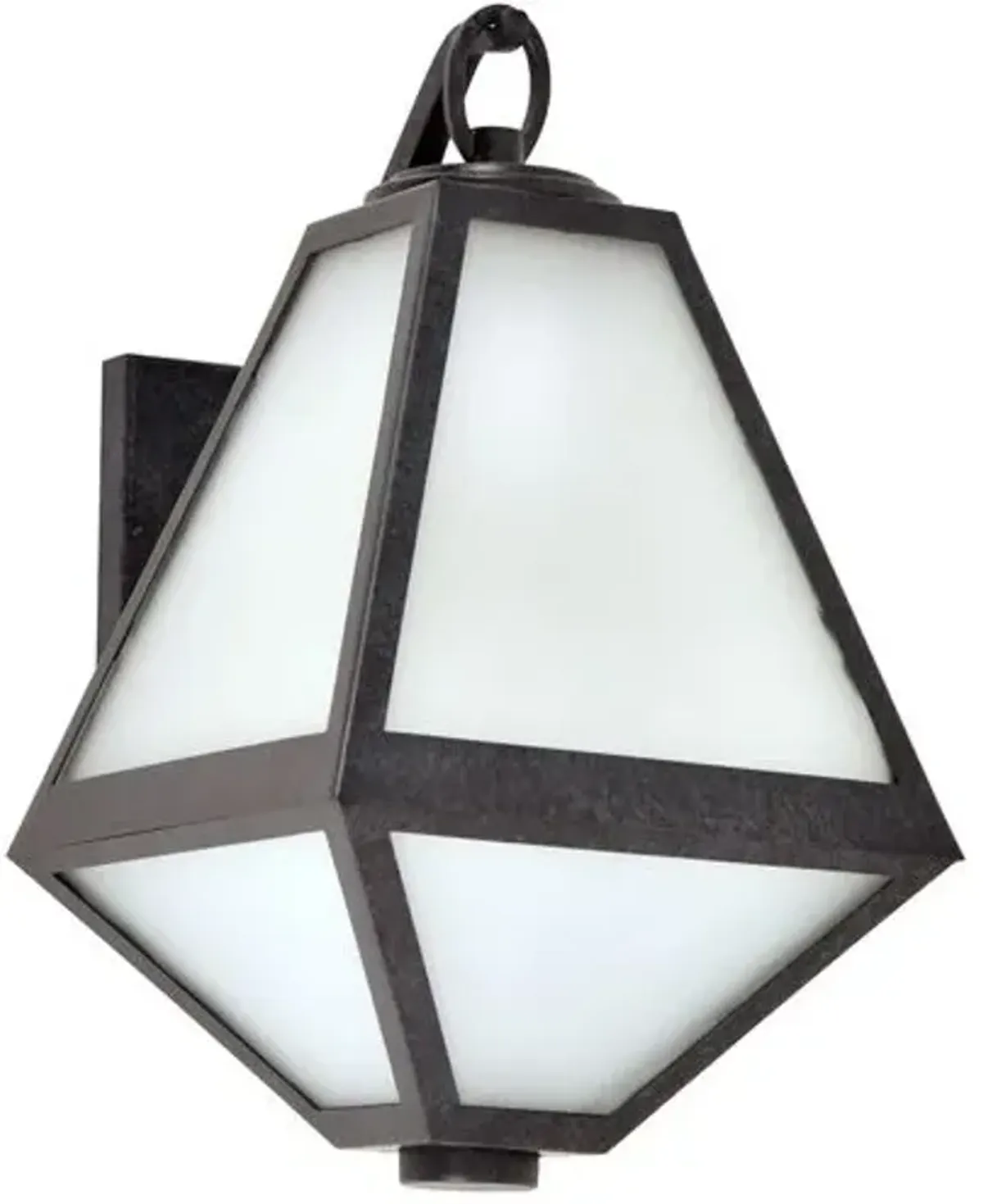 Glacier Outdoor Sconce - Charcoal - Crystorama - Gray