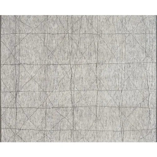 Reposa Hand-Knotted Rug - Slate/Gray - Gray