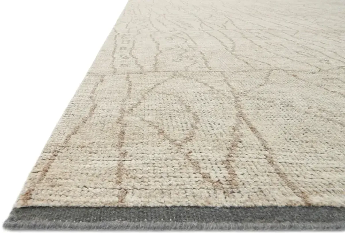Murray Hand-Knotted Rug, Sand/Taupe