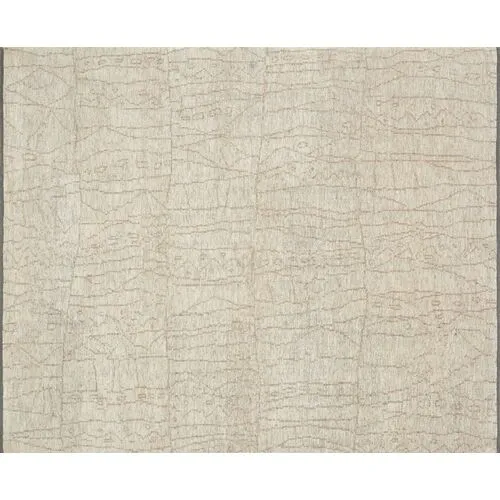 Murray Hand-Knotted Rug - Sand/Taupe - Beige - Beige