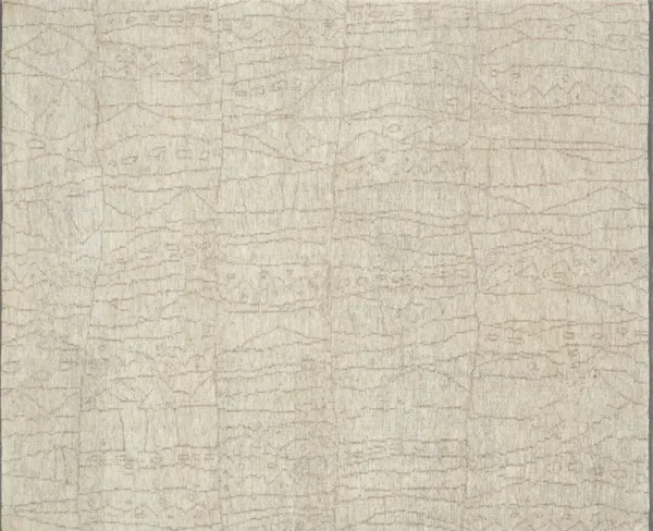 Murray Hand-Knotted Rug, Sand/Taupe