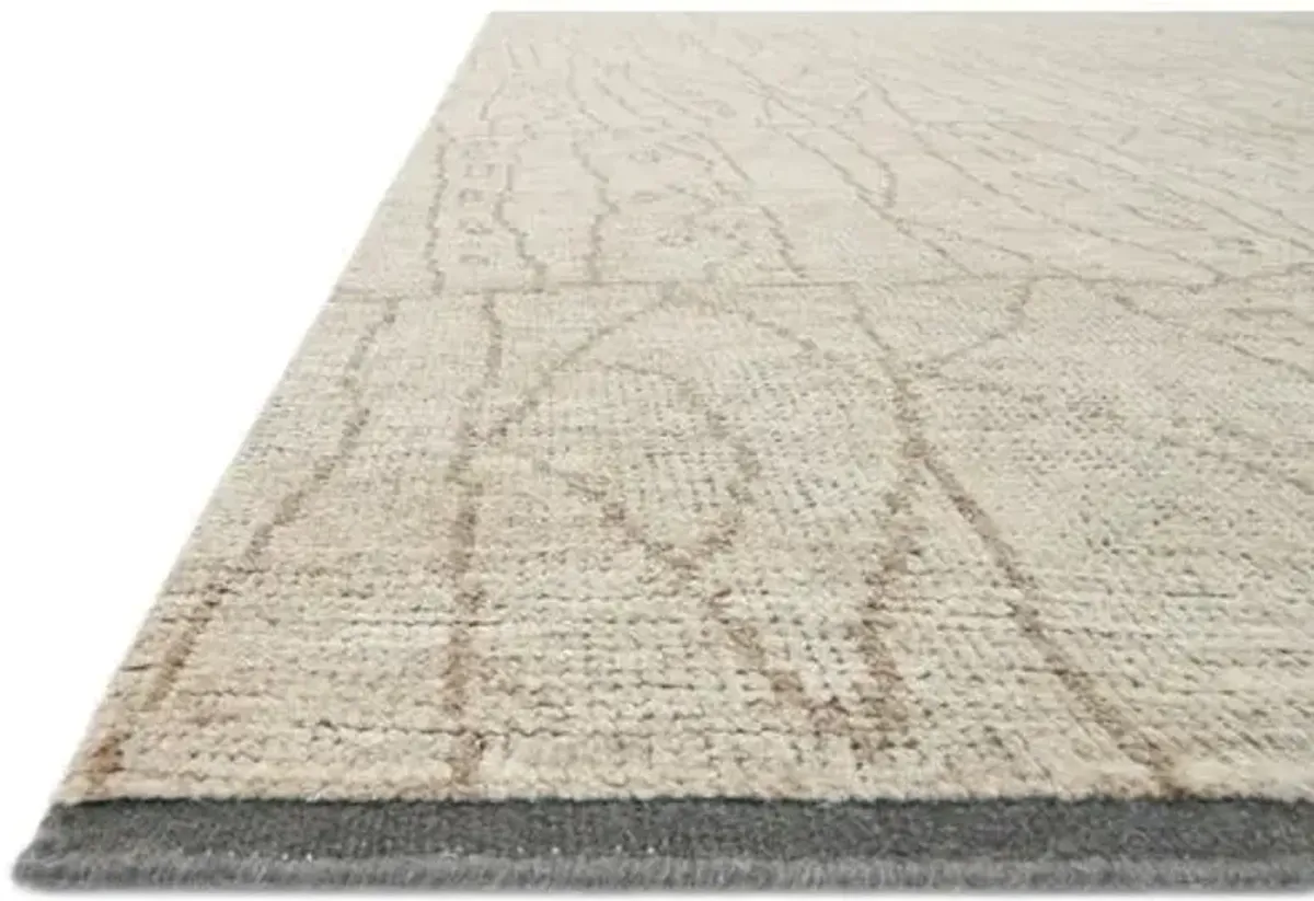 Murray Hand-Knotted Rug - Sand/Taupe - Beige - Beige