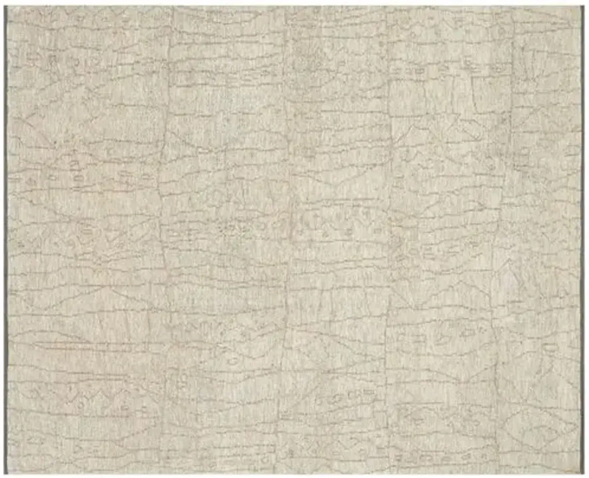 Murray Hand-Knotted Rug - Sand/Taupe - Beige - Beige