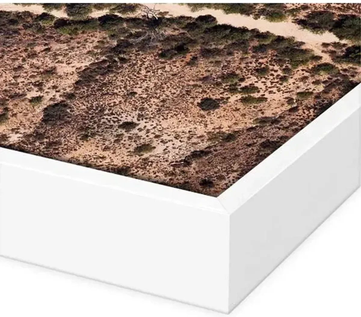 Bryce Duffy - Riverbed Diptych Photograph - Beige