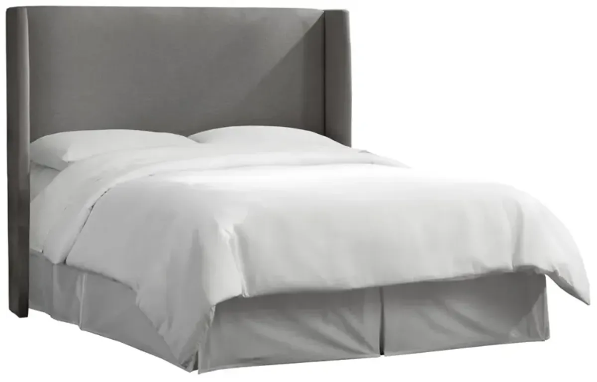 Kelly Linen Wingback Headboard