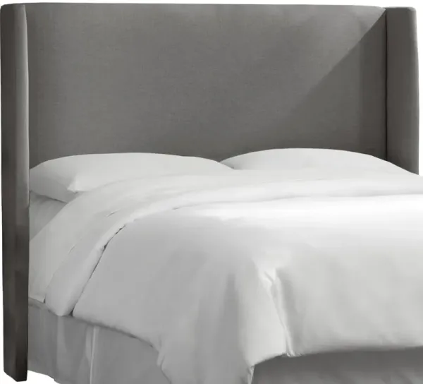 Kelly Linen Wingback Headboard