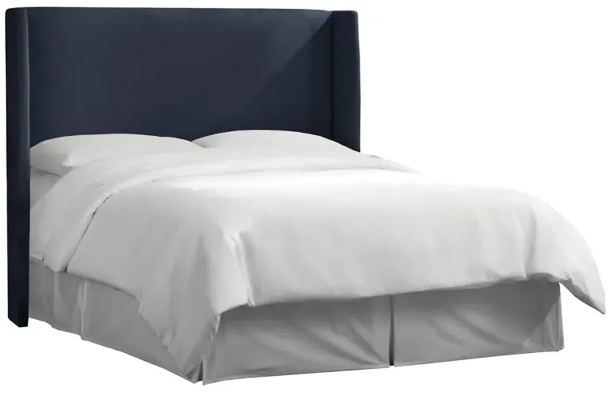 Kelly Linen Wingback Headboard