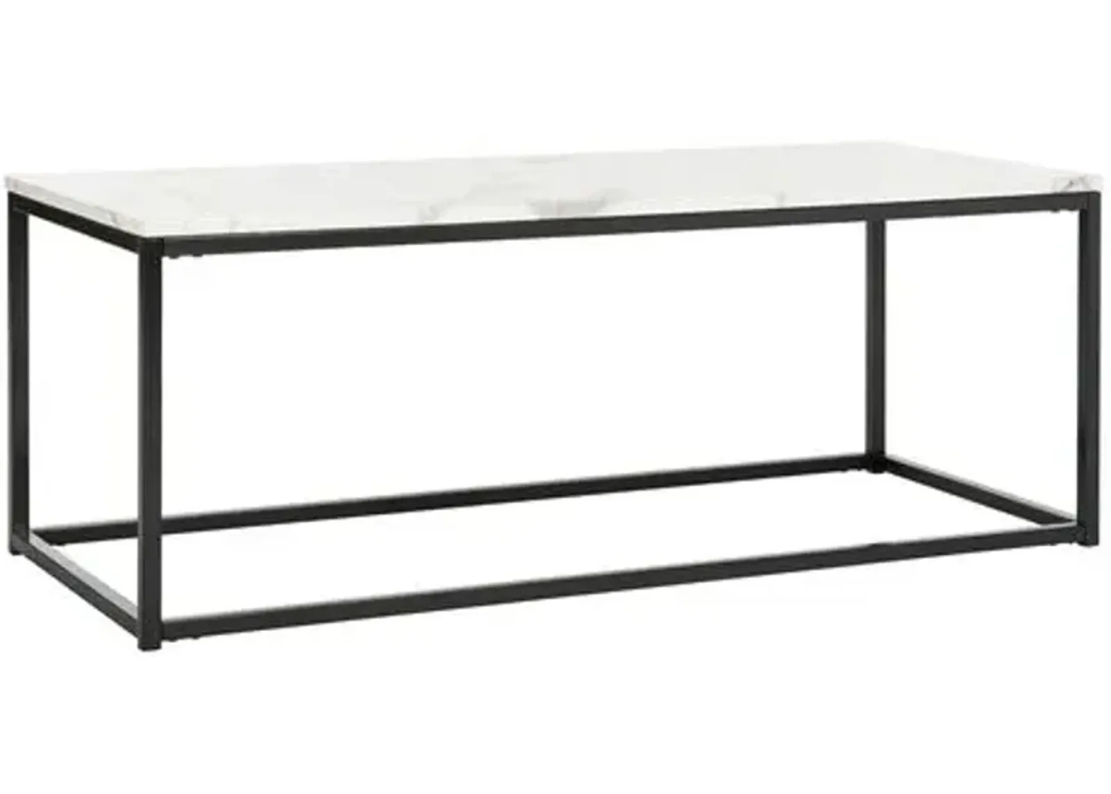 Cuevas Coffee Table - White/Gray