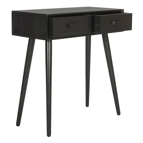 Morris 2-Drawer Console - Black