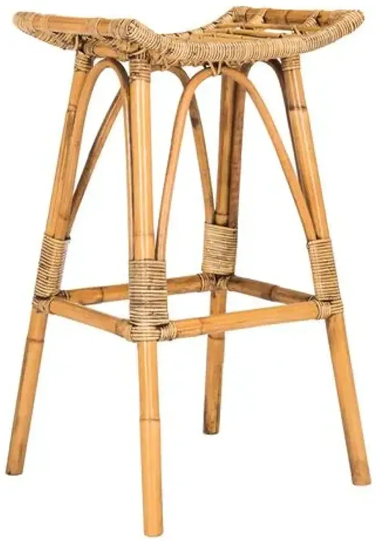 Barajas Barstool - Honey - Brown