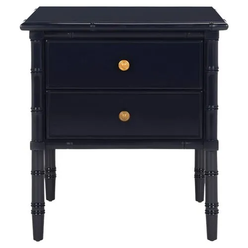 Erickson 2-Drawer Nightstand - Navy