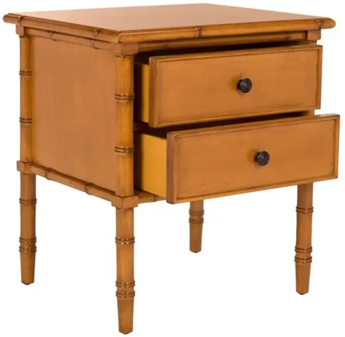 Erickson 2-Drawer Nightstand - Caramel