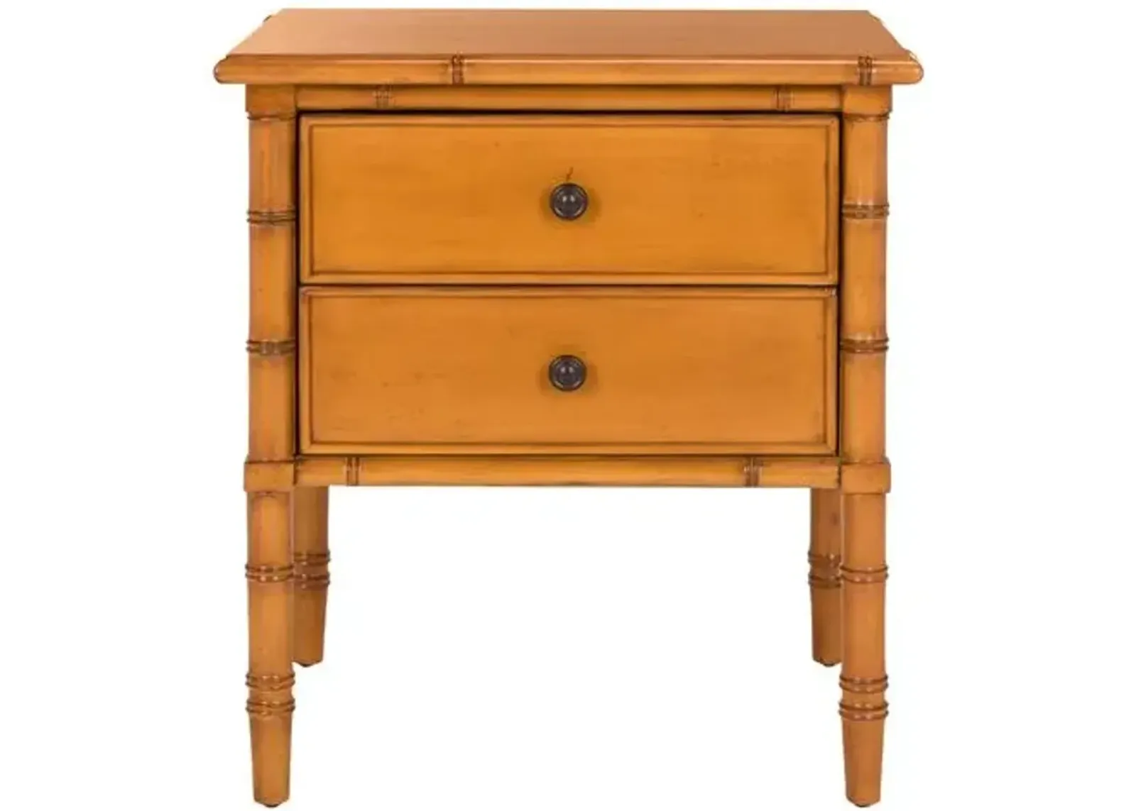 Erickson 2-Drawer Nightstand - Caramel