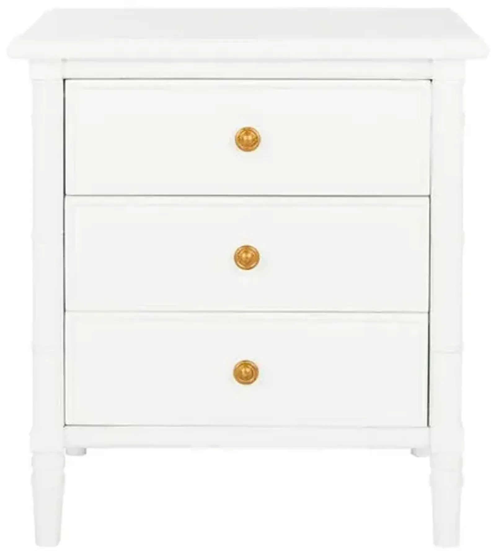 Erickson 3-Drawer Nightstand - White