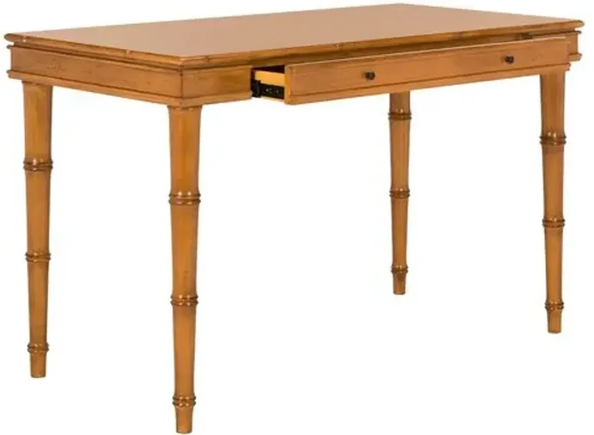 Noely Desk - Caramel - Brown