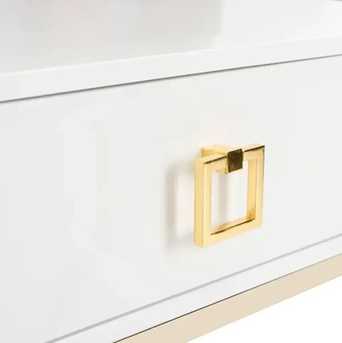 Peck Nightstand - White