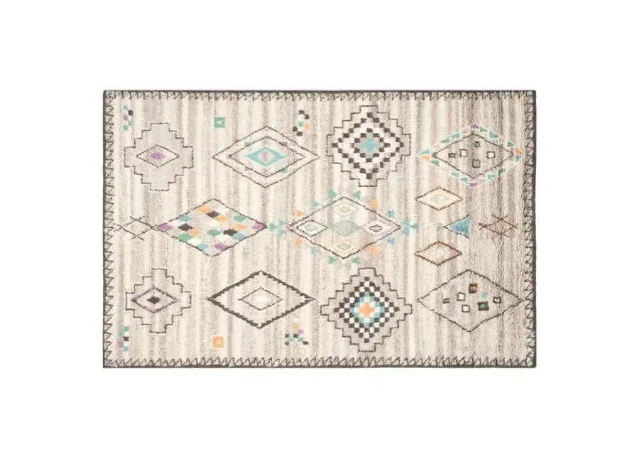 Lomond Hand-Knotted Rug - Natural - Ivory - Ivory