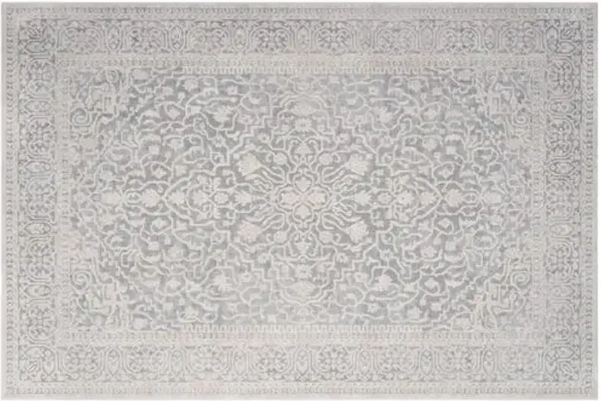 Malawi Rug - Light Gray/Cream - Gray