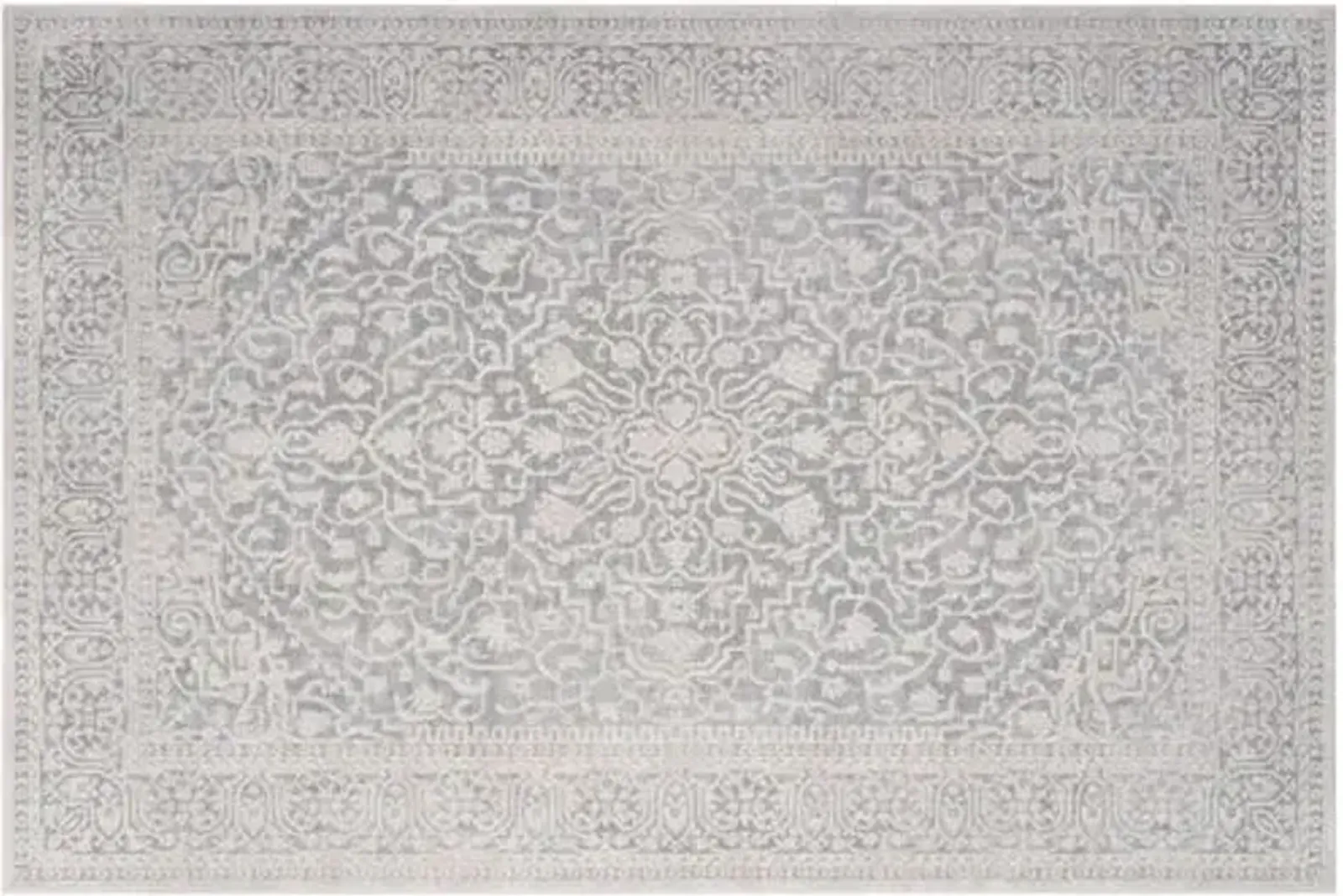 Malawi Rug - Light Gray/Cream - Gray