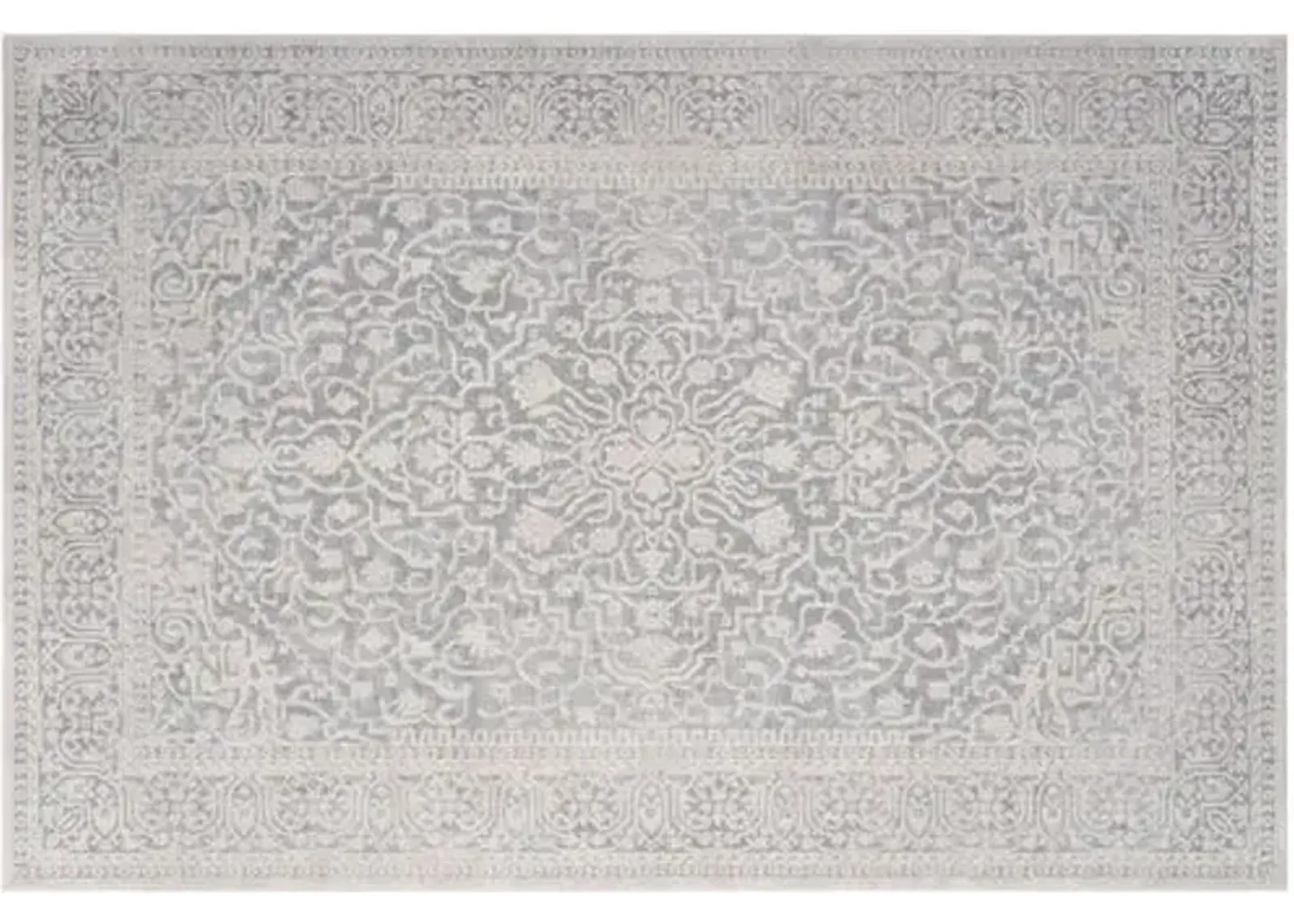 Malawi Rug - Light Gray/Cream - Gray