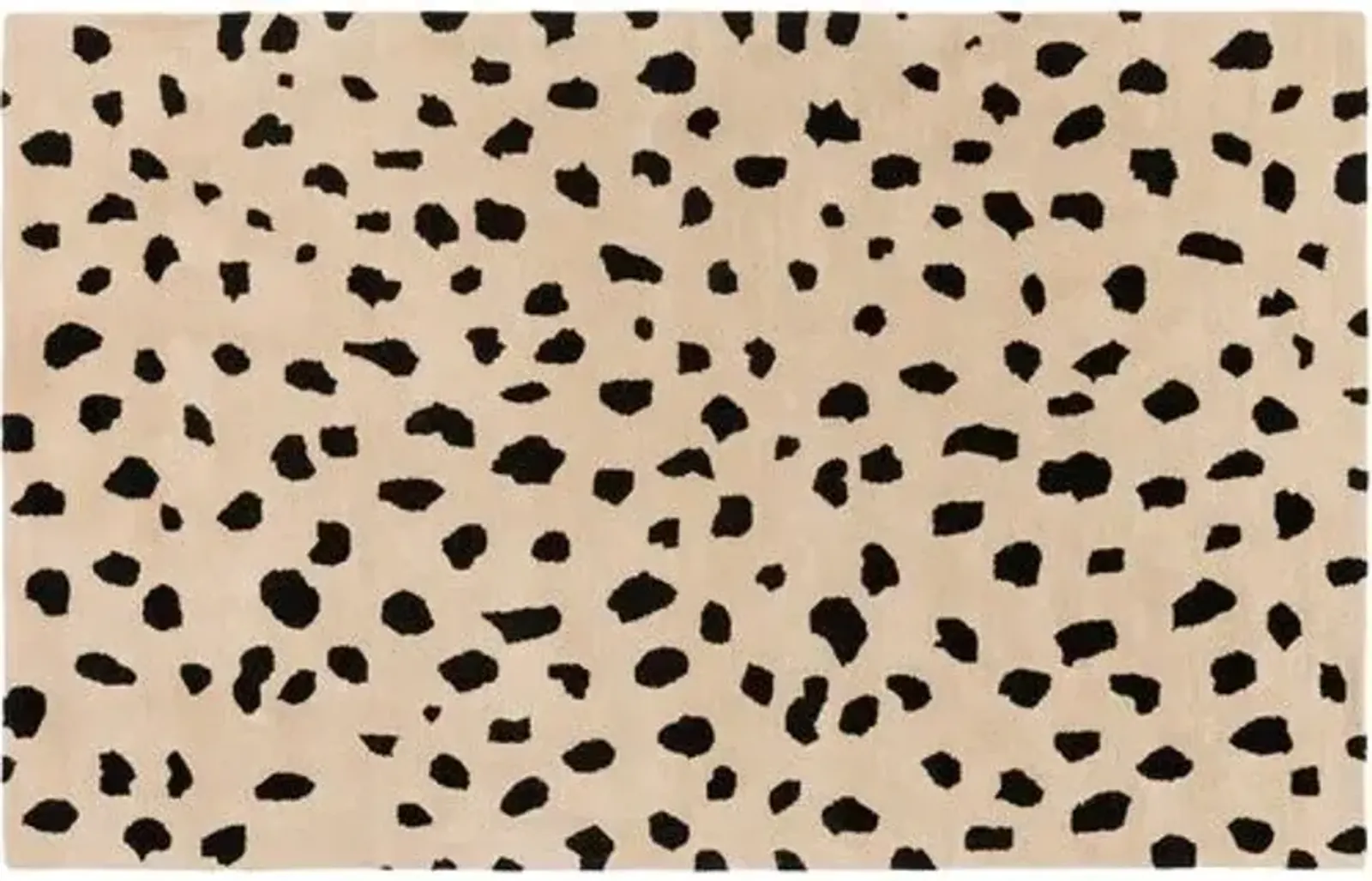 Eliza Rug - Beige/Black - Beige