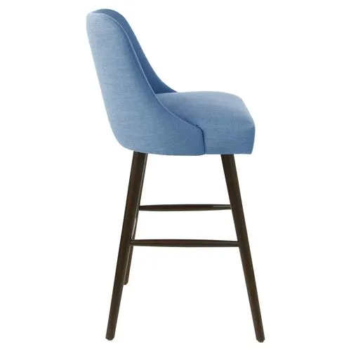 Barron Barstool - Handcrafted - Blue