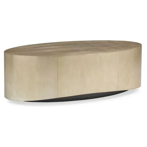 Whalton Coffee Table - Silver/Gold Leaf