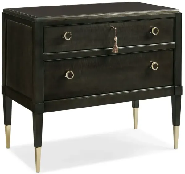 Evening Nightstand, Charcoal