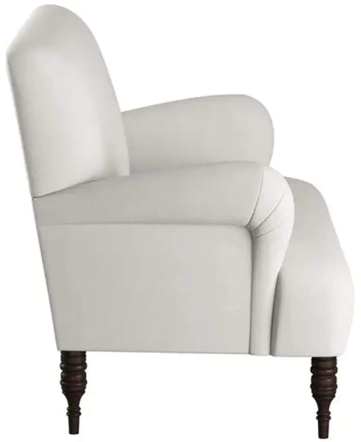 Nicolette Settee - Handcrafted - White