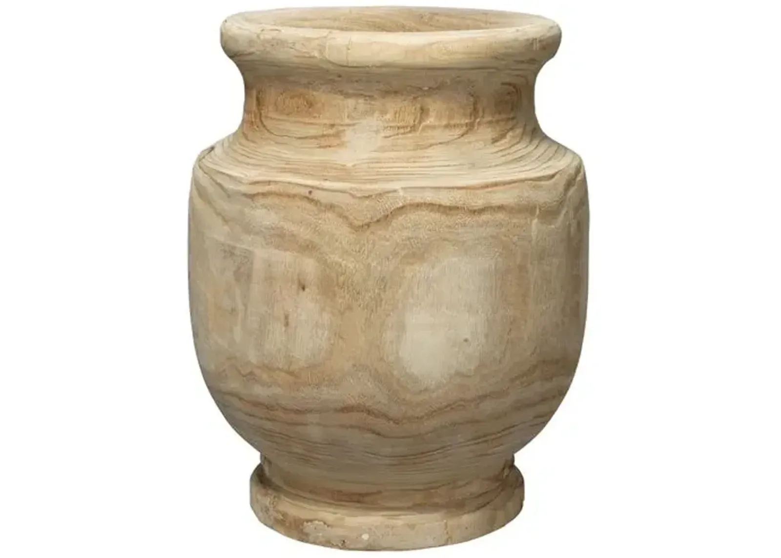 18" Laguna Vase - Natural - Jamie Young Co. - Ivory